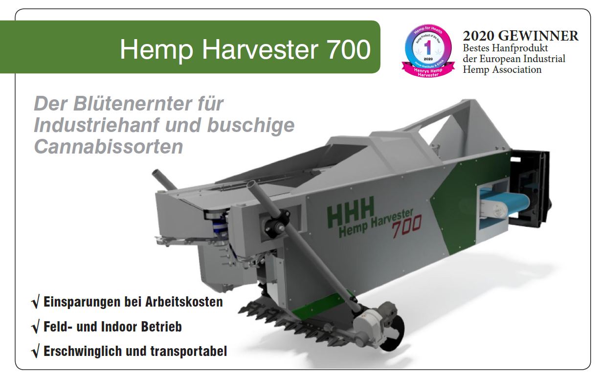 Hemp Harvesting Technology • Henry's Hemp Harvester